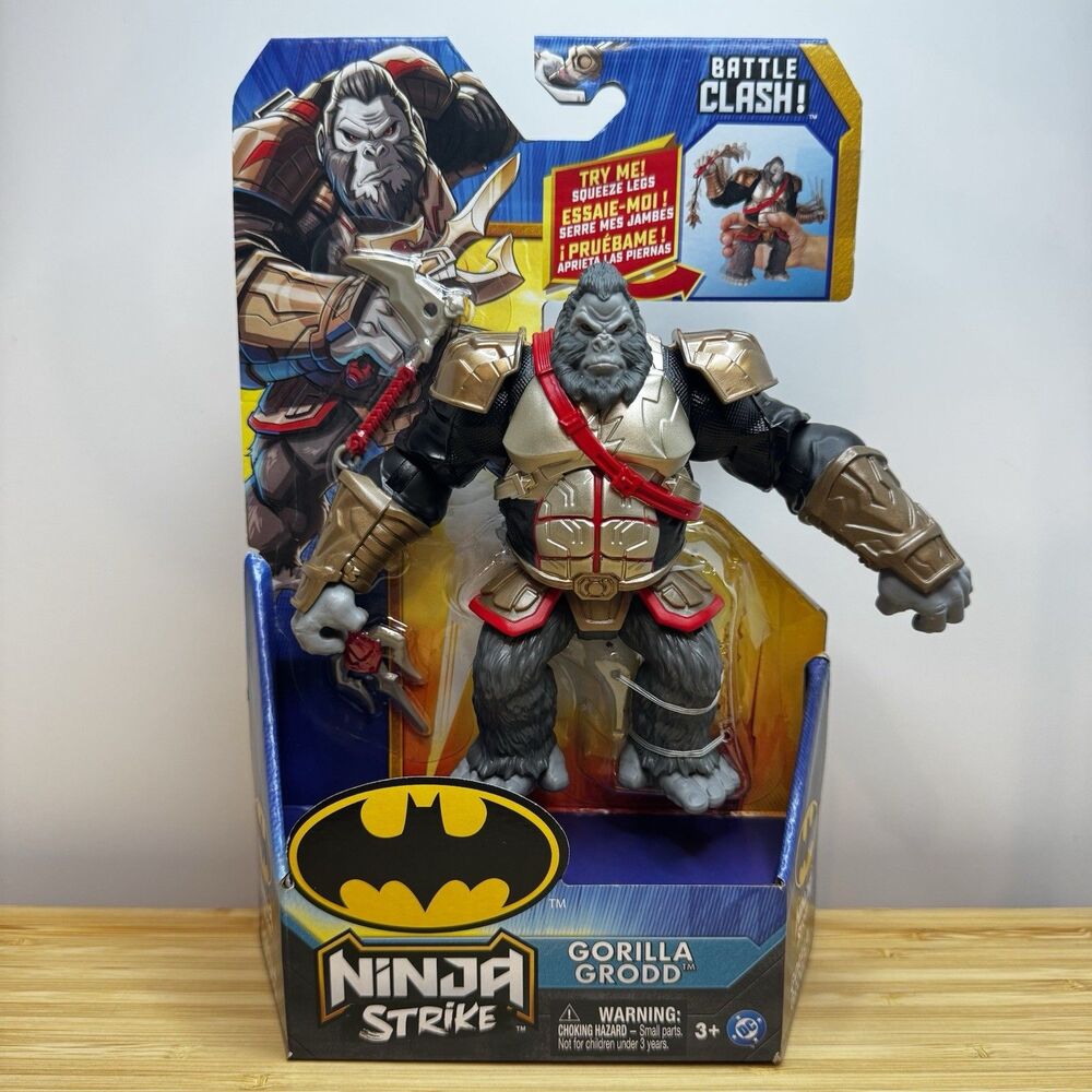 Batman Ninja Strike GORILLA GRODD Battle Clash Action Figure DC Spin Master NEW